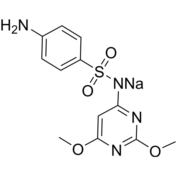Sulfadimethoxine sodium 1037-50-9